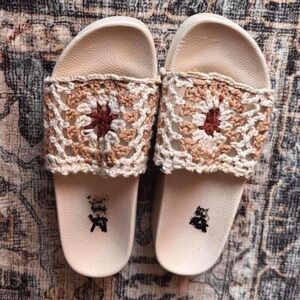 Crochet Platform Sandals